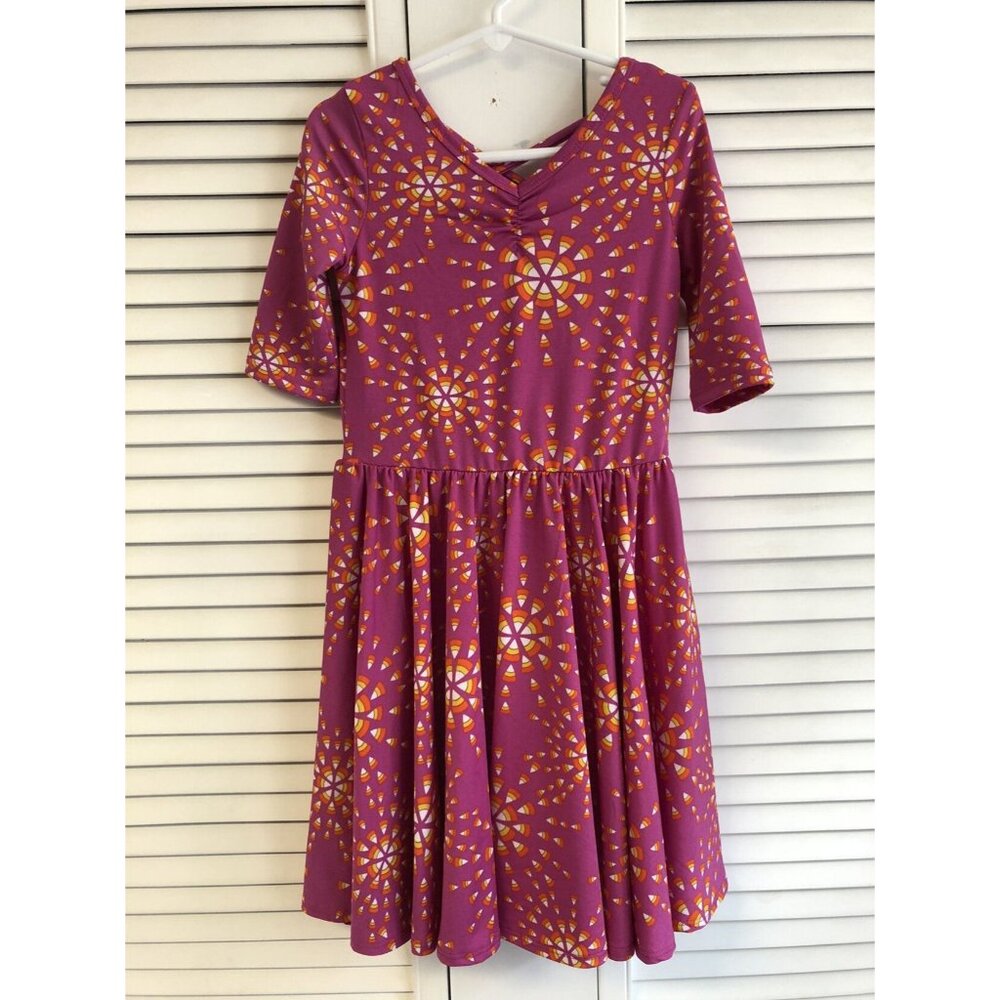 Dotdot Smile Size 7 Dress Magenta